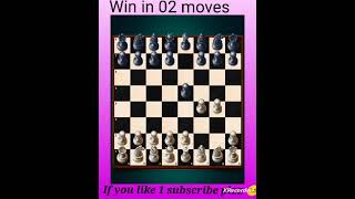 Win in 02 moves #shorts #chess