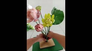 how to making lotus money flower created by jaejobloom. id