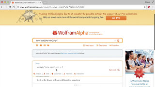 How to solve ANY differential equation on WolframAlpha