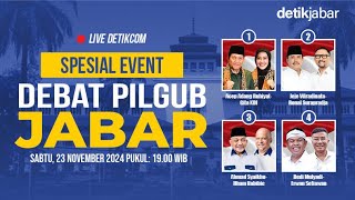 Debat Ketiga Cagub-Cawagub Pilkada Jawa Barat