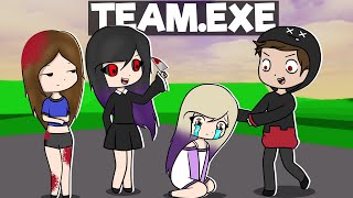 LYNA VS EL TEAM.EXE EN ROBLOX!!