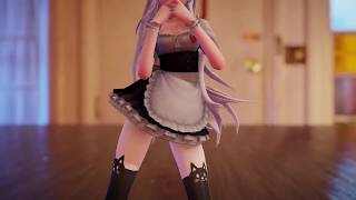 【MMD】【再肝剁手】異瞳貓耳女僕弱音 - LUVORATORRRRRY!