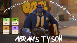 THIS ABRAMS BUILD SLAPS..... LITERALLY! ABRAMS TYSON BUILD | DEADLOCK GAMEPLAY🥊