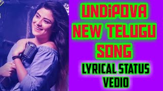 Undipova Full Video Song | Savaari Songs|Shekar Chandra|Nandu,priyanka Sharma|Spoorthi|lyrical video