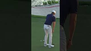 The most brutal lip-out of all time. #shorts #golf