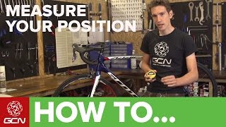 How To Measure Your Position On The Bike – Bike Fit