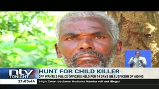 Masten Wanjala's father speaks after child killer's escape