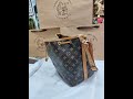 @曾師傅皮革染整修理專門店@mastertseng louis vuitton 水桶包 皮革斷裂 拆修 更換皮革 完成前後影片分享