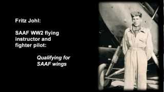 WW2 Fighter pilot training: Getting wings in the SAAF told by veteran pilot Fritz Johl