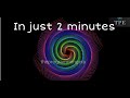 How to make rainbow spiral in Python || Python turtle graphics ||