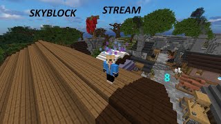 [MINECRAFT] We're Live Once again I  Hypixel Skyblock Stream (8)