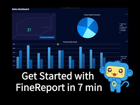 A Quick Start With Finereport Youtube