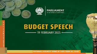 NA PLENARY (Budget Speech), 19 February 2025