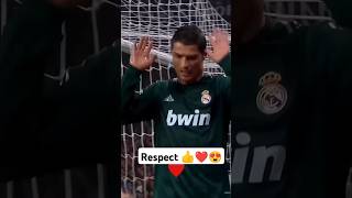 Ronaldo respect moment ❤️😍👍😘 #football #cr7 #soccer #trend #shorts #shortsviral #short #ytshorts