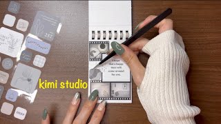 ミニノートコラージュ 02-06/ 作業音 / ASMR / 紙の音 / 音声なし / 音楽なし / 字幕なし