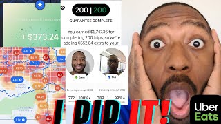 How I HACKED the Uber Eats CHEAT CODE! (AND RideShare QUESTS!)