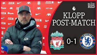 Jurgen Klopp Reveals Mohamed Salah Sub Reason | Press Conference | Liverpool 0-1 Chelsea
