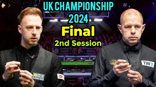 Judd Trump Vs Barry Hawkins - Uk Championship 2024 FINAL - Second Session - Reaction