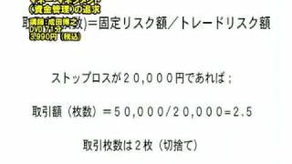 DVD マネー・マネジメント（資金管理）の追求 ダイジェスト