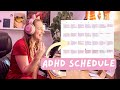 The ADHD Organizational/Schedule Hack You NEED! 🗓️🌿