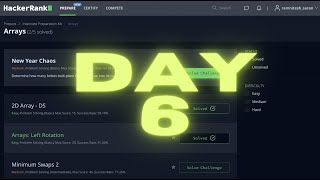 Array Left Rotation - Interview Preparation Kit on DSA | HackerRank