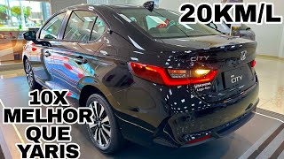 NOVO HONDA CITY SEDAN 2025 VERSÃO EXL EM DETALHES | DISPARADO O MAIS ESPAÇOSO DA CATEGORIA!!!