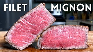 How to cook a filet mignon (FOOL PROOF)