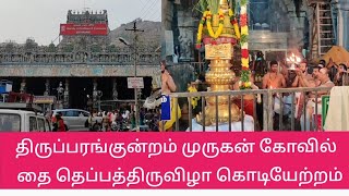 திருப்பரங்குன்றம் தெப்பத்திருவிழா|முருகன் கோவில்|thiruparankundram Temple|thaipoosam 2023| தைப்பூசம்