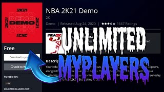 HOW TO RESET THE NBA 2K21 DEMO ON PS4 & XBOX ONE! HOW TO MAKE UNLIMITED MYPLAYER BUILDS IN 2K21 DEMO