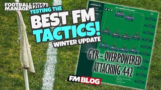 GYR - OVERPOWERED ATTACKING 442 | Testing the Best FM24 Tactics | Football Manager 2024