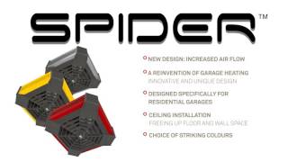 Stelpro-Spider Ceiling Fan Heater