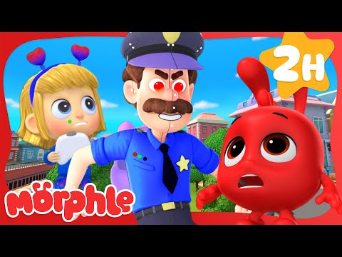 Robot Cop Chase Chaos Police Cartoons for Kids Mila and Morphle