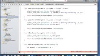 iOS Swift sqlite implementing select | Nimap Infotech - Tutorial 90