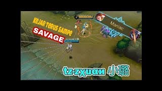 RANK 1 FANNY - tz·zχuαи 小璐 -  SKILL DEWA 13 KABEL