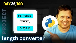 Python GUI Project — Build a Length Converter App Using Tkinter