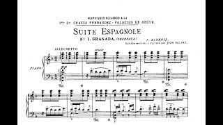 Isaac Albéniz: Suite Española Op. 47 (1886)