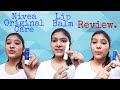 1 MINUTE OF HONEST REVIEW | NIVEA ORIGINAL CARE LIP BALM.