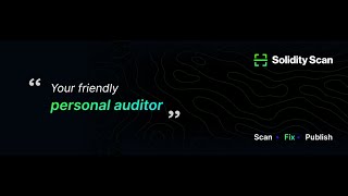 SolidityScan by CredShields - Intro