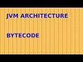 JVM Architecture & Java Bytecode | JVM Architecture