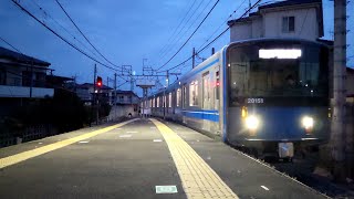 【日立IGBT-VVVF】西武狭山線20000系20151F各駅停車西武球場前行き 西所沢駅到着！！！