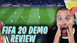 FIFA 20 DEMO GAMEPLAY REVIEW! FULL GAME REAL MADRID VS LIVERPOOL