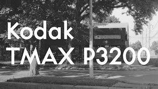 Kodak Tmax P3200 First Impressions