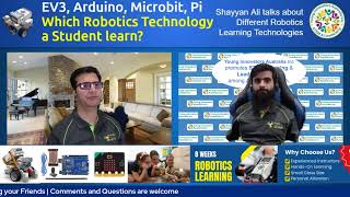 EV3, Arduino, Microbit, Pi: Learn Robotics Technologies | Shayyan Ali | Young Innovators Australia