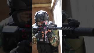 Airsoft Player Holds Down Murder Hole - Clip 1637 #shorts