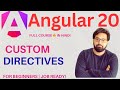 Angular 20 Custom Directives Tutorial | Beginner’s Guide with Examples