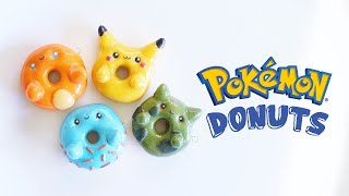 DIY ♥ POKEMON POLYMER CLAY DONUTS