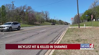 Bicyclist hit and killed in Shawnee