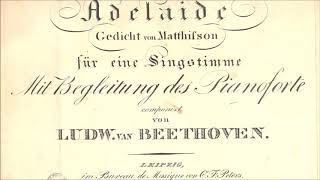 Adelaide, L.v. Beethoven (Muldrow \u0026 Van Gelderen)