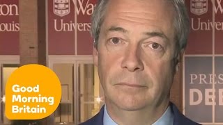 Nigel Farage Says Trump Won The Second Presidential Debate | Good Morning Britain