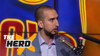 Nick Wright lays out the facts around LeBron's incredible season | THE HERD